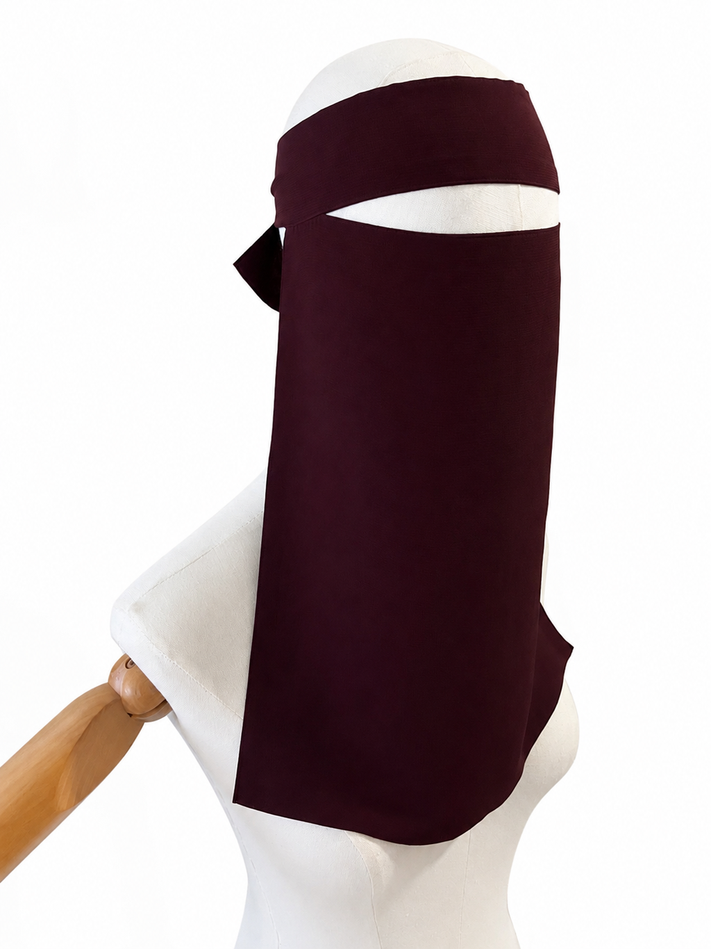 Maroon Niqab