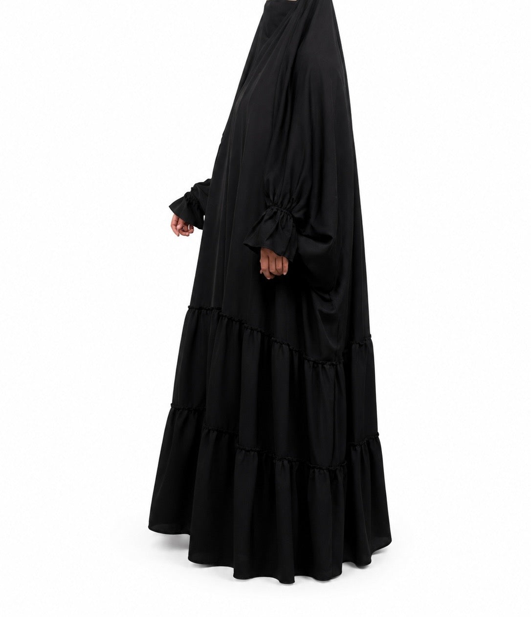 2 Layer Ruffle Overhead