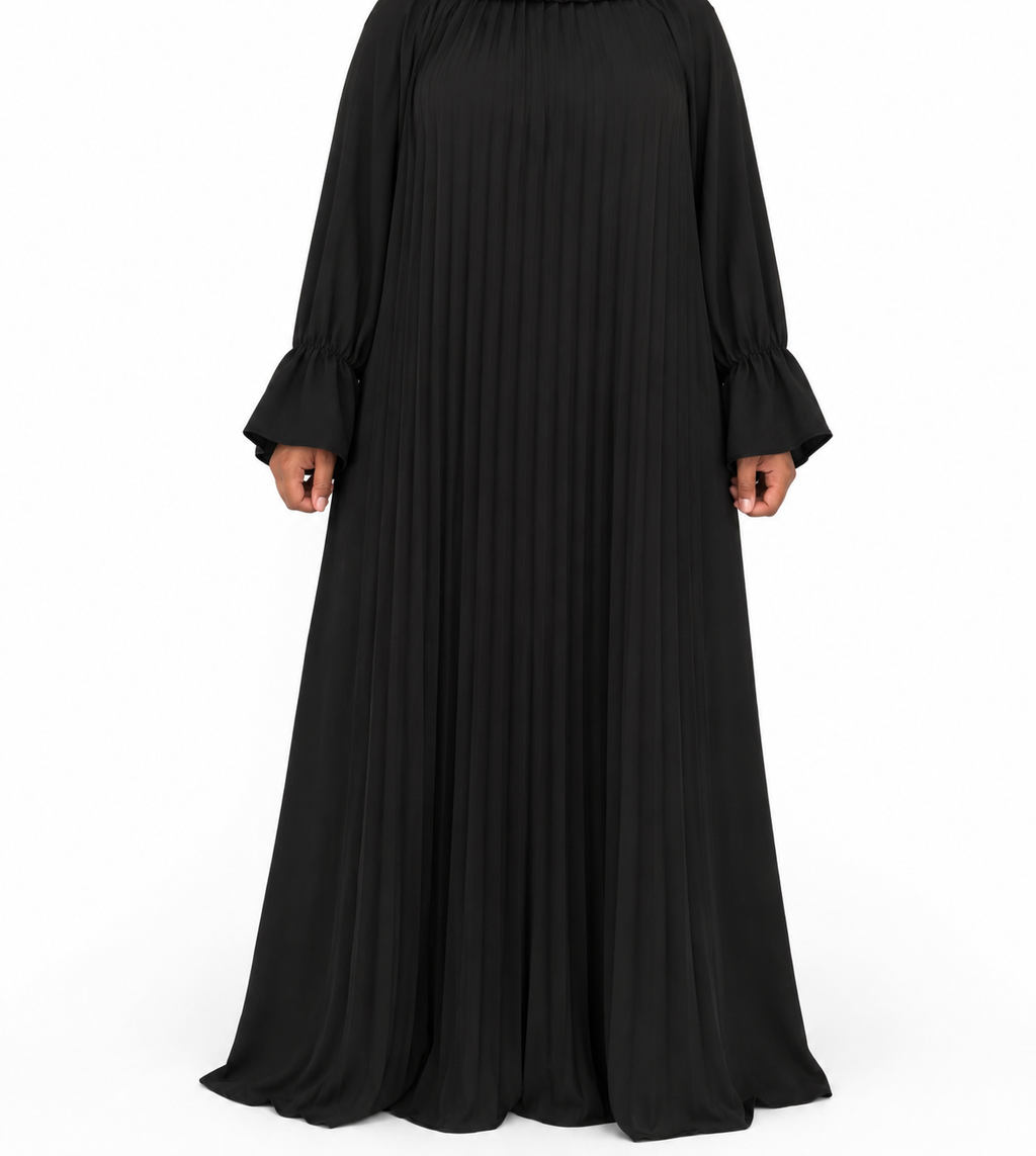 Pleated Abaya