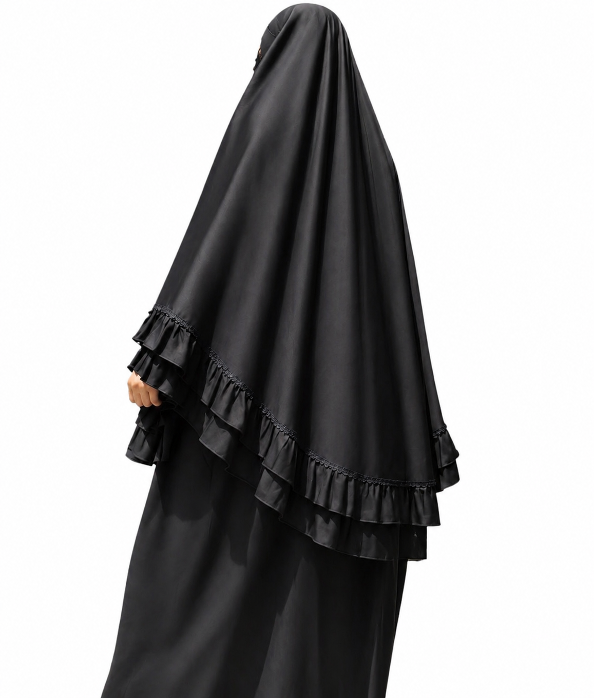 Ruffle Cape